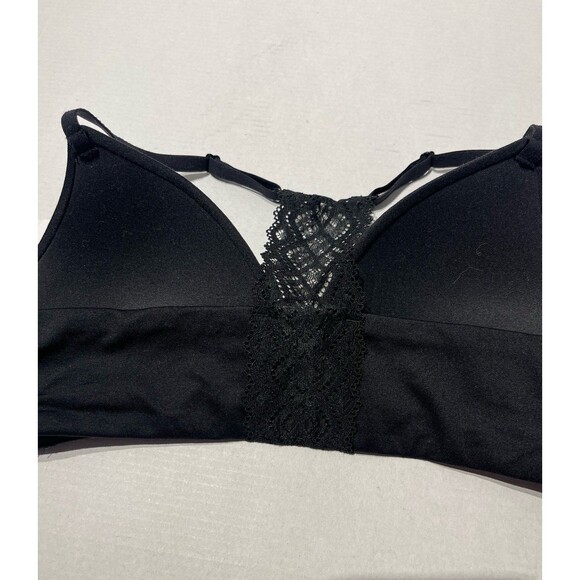 Maidenform Girl Girls' Soft Comfort Lace
Back Pullover Bra Black Size 36A New - Picture 3 of 5
